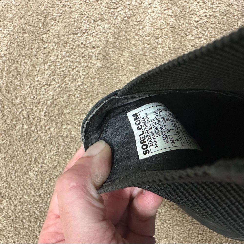 Sorel Black Ankle Booties - Picture 7 of 7